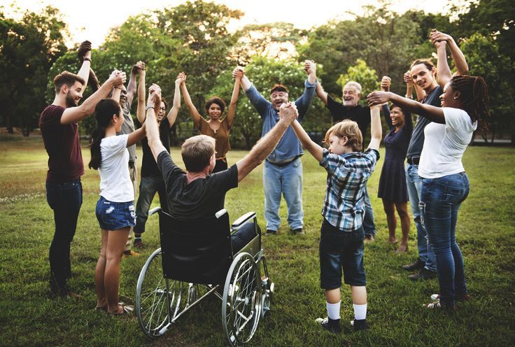 Walking together to an appointment